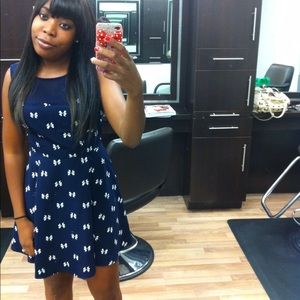 Navy Blue Dress